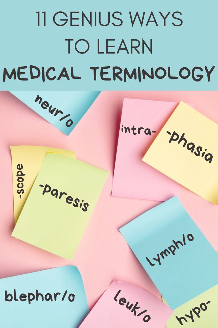 12+ Ways To Learn Out Medical Terminology