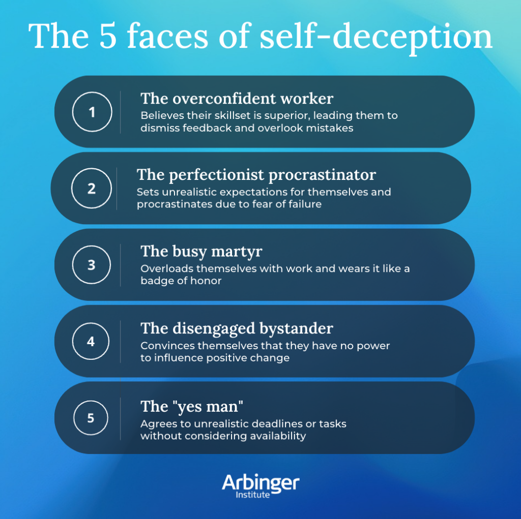 5 Self Deception Examples In The Workplace Arbinger 5 Self Deception Examples In The Workplace Arbinger