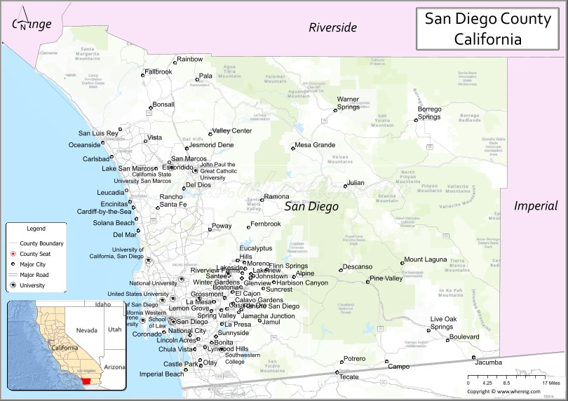 San Diego Map Guide: Explore The City Like A Local