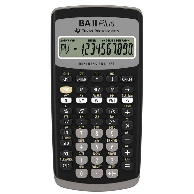 Texas Instruments Baii Plus Calculator Texas Instruments Baii Plus Calculator
